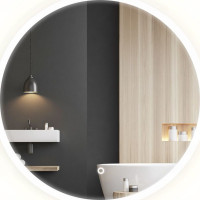 Kulaté zrcadlo REA 80 cm - s LED podsvícením