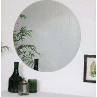 Kulaté zrcadlo LOFT 50 cm - bezrámové