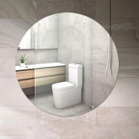 Kulaté zrcadlo LOFT 50 cm - bezrámové