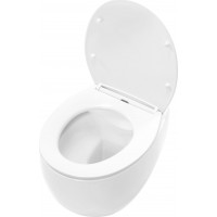 Závěsné WC Rea LARS - rimless - bílé