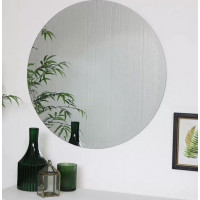 Kulaté zrcadlo LOFT 60 cm - bezrámové