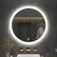 Kulaté zrcadlo REA 70 cm - s LED podsvícením