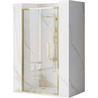 Sprchové dveře Rea RAPID Fold 80 cm - zlaté