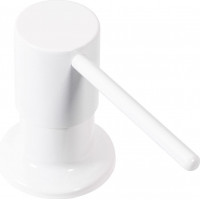 Kulatý dávkovač REA 300 ml k zabudování do dřezu - bílý