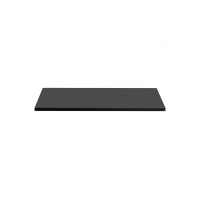 Deska na skříňku pod umyvadlo SANTANO BLACK 80 cm - černá matná