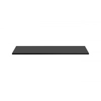 Deska na skříňku pod umyvadlo SANTANO BLACK 140 cm - černá matná