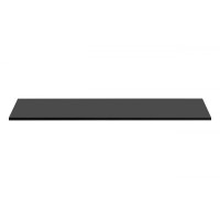 Deska na skříňku pod umyvadlo SANTANO BLACK 180 cm - černá matná