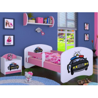 Dětská postel bez šuplíku 200x90 cm POLICIE
