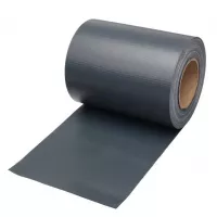 Clona na drátěný plot PVC - 19x3500 cm - šedá
