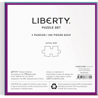 GALISON Čtvercové puzzle Liberty: Síla lásky 4x200 dílků