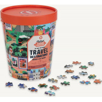 RIDLEY'S GAMES Puzzle Bucket List: 50 obdivuhodných turistických cílů 1000 dílků