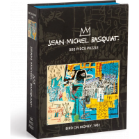 GALISON Puzzle Basquiat: Zámožný pták 500 dílků