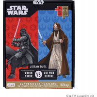 RIDLEY'S GAMES Puzzle Duel Star Wars: Darth Vader vs Obi-Wan Kenobi 2x70 dílků