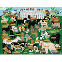 GALISON Puzzle Mazlíčci prezidentů 2000 dílků