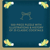 RIDLEY'S GAMES Puzzle Pro milovníky koktejlů 500 dílků