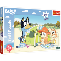 TREFL Puzzle Bluey a její skvělý den MAXI 24 dílků