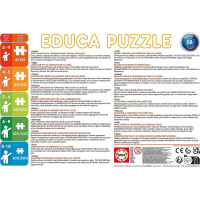 EDUCA Puzzle Mezi živly 2x100 dílků