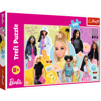 TREFL Puzzle Tvá oblíbená Barbie 300 dílků