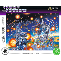 TREFL Puzzle UFT Transformers: Deceptikoni 1000 dílků