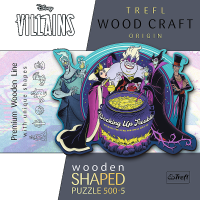 TREFL Wood Craft Origin puzzle Villains: Kujeme pikle 505 dílků