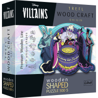 TREFL Wood Craft Origin puzzle Villains: Kujeme pikle 505 dílků