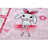 Dětský kusový koberec Junior Ballerina pink
