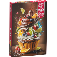 CHERRY PAZZI Puzzle Bláznivý dort 500 dílků