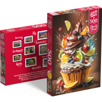 CHERRY PAZZI Puzzle Bláznivý dort 500 dílků