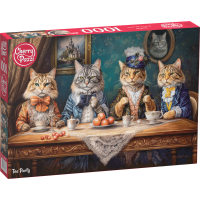 CHERRY PAZZI Puzzle Čajový dýchánek 1000 dílků