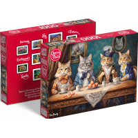 CHERRY PAZZI Puzzle Čajový dýchánek 1000 dílků