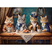 CHERRY PAZZI Puzzle Čajový dýchánek 1000 dílků