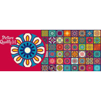 CHERRY PAZZI Puzzle Čtverce s ornamenty 1000 dílků