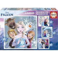 EDUCA Puzzle Ledové království 2x20 dílků