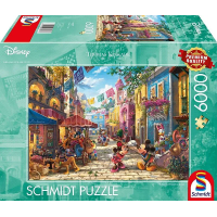 SCHMIDT Puzzle Mickey & Minnie v Mexiku 6000 dílků