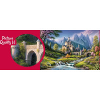 CHERRY PAZZI Puzzle Pohádkový hrad 500 dílků
