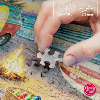 CHERRY PAZZI Puzzle Život v karavanu 500 dílků