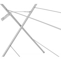 Sušák na prádlo ARAL - šedý/zelený