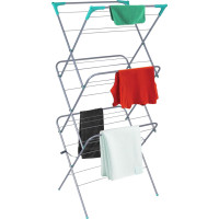 Sušák na prádlo ARAL - šedý/zelený