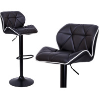 Barová židle GRAPPO - černá