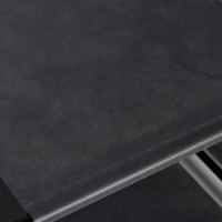 Textilní skříň s policemi OLENA - světle šedá