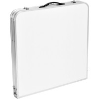 Kempingový turistický set TRAMP 120x60 cm - bílý