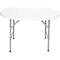 Cateringový kulatý stůl BATLEY 150 cm - bílý