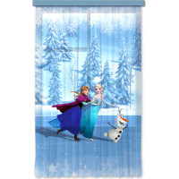 Dětský závěs DISNEY - FROZEN - Anna, Elsa a Olaf - 140x245 cm