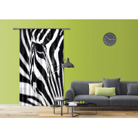 Designový závěs - Zebra - 140x245 cm