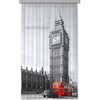 Designový závěs - Big Ben - 140x245 cm