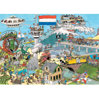 JUMBO Puzzle JvH Dopravní chaos a Letadlem i lodí 2x1000 dílků