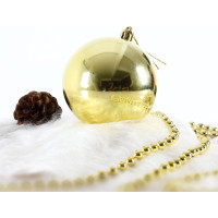 Vánoční závěsné baňky na stromeček ESTRELLA 66 kusů - zlaté