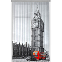 Designový závěs - Big Ben - 140x245 cm