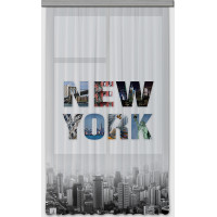 Designový závěs - New York - 140x245 cm