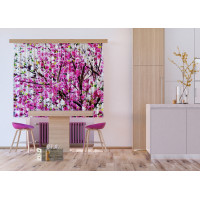 Designový závěs - Kvetoucí strom - 180x160 cm